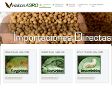 Tablet Screenshot of halconagro.com